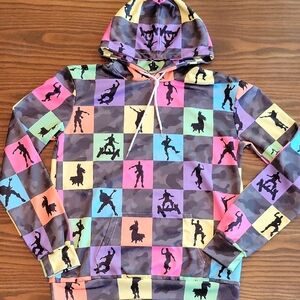 Fortnite-Themed LIghtweight Pullover Hoodie | Suze: L
